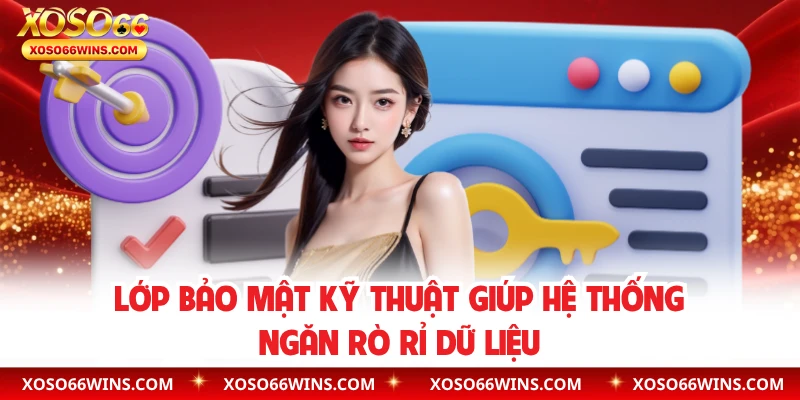 Lớp bảo mật kỹ thuật giúp hệ thống ngăn rò rỉ dữ liệu